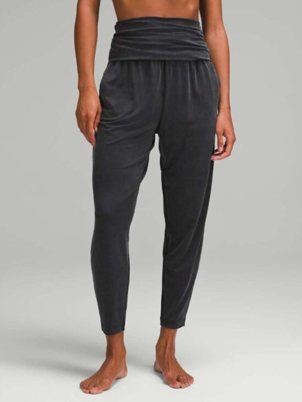 Lululemon Cupro Fold Over Relaxed Yoga Pant